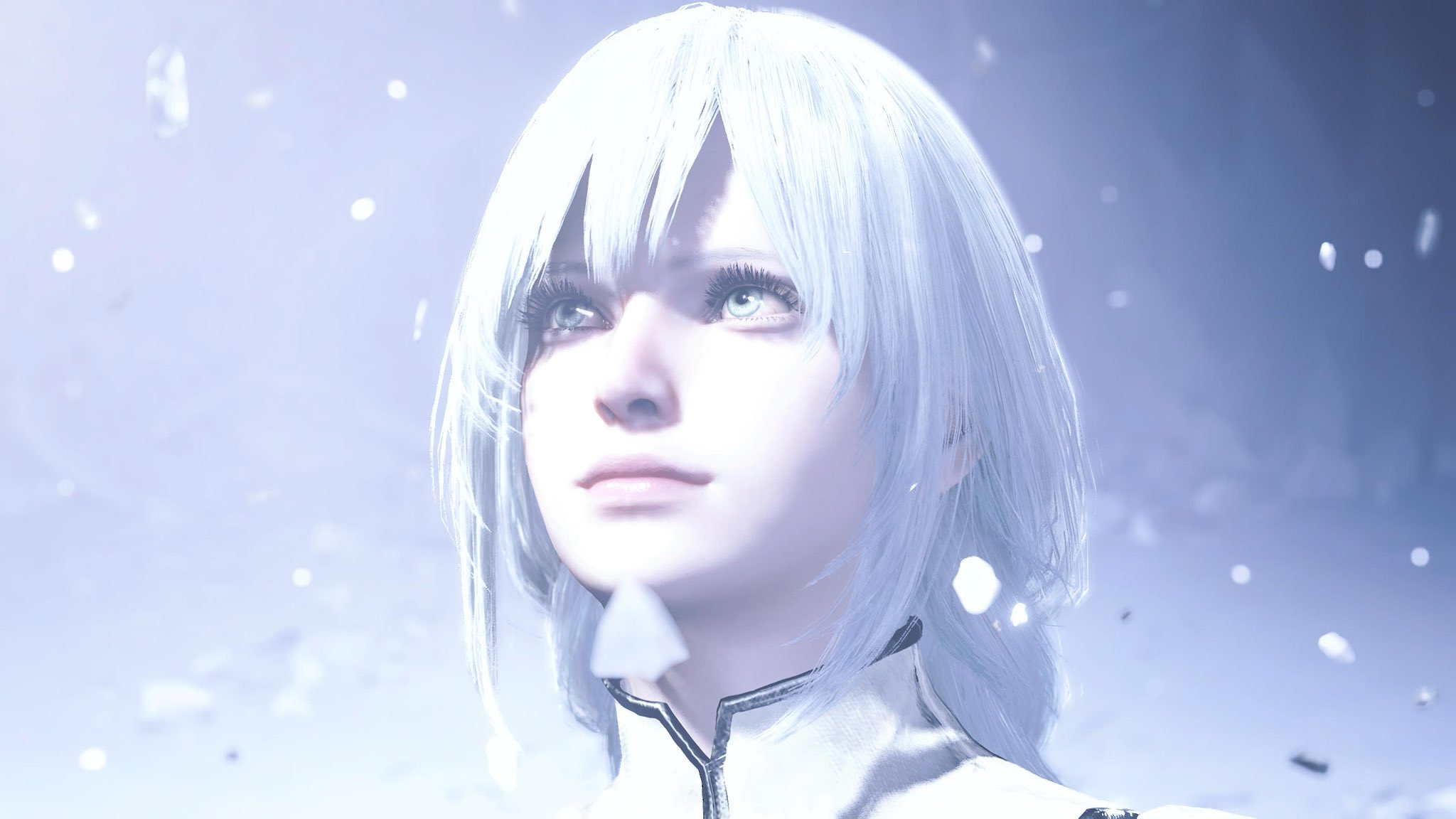 白髮少女
